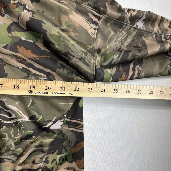 UNDER ARMOUR Tech Sweatshirt‎ Terry Hunt Graphic Funnel Neck Womens Size XL - Picture 9 of 10